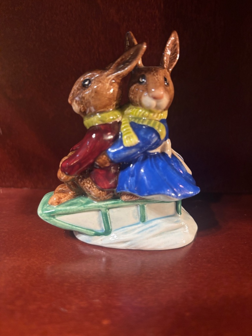 Beatrix Potter’s Billie & Buntie Bunnykins. 1972. Royal Doulton